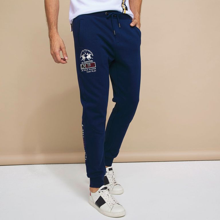 Pantalones Jogging La Martina Welton - Gris Para Hombre