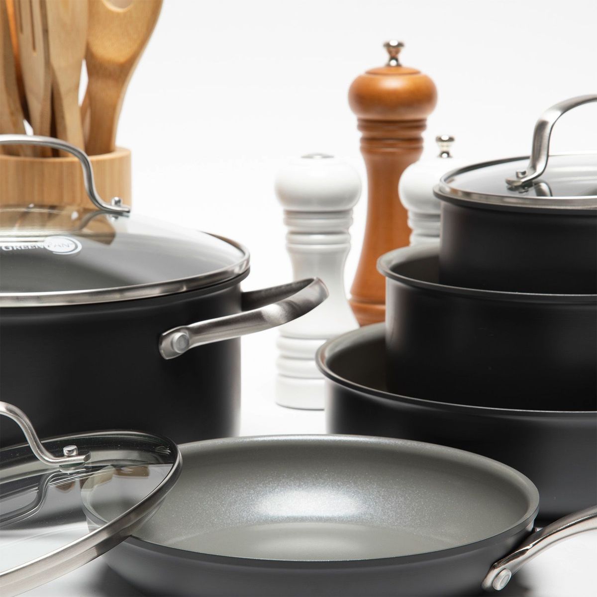  - Juego de Ollas Greenpan Chatham Cerámica 10 Piezas