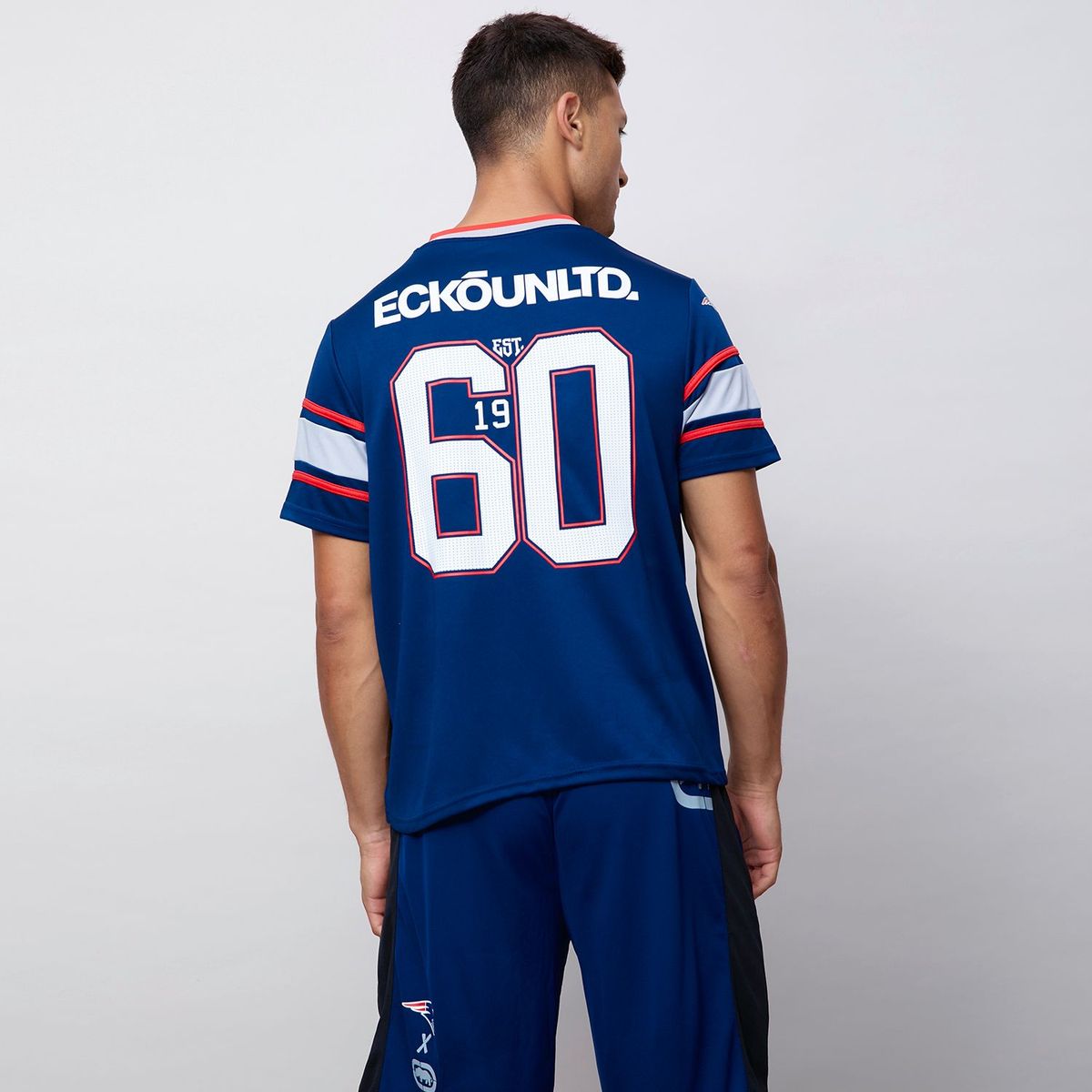 ECKO - Camiseta Hombre Manga Corta NFL Patriots