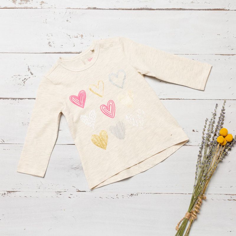 YAMP - Camiseta Bebé Niña Algodón Yamp