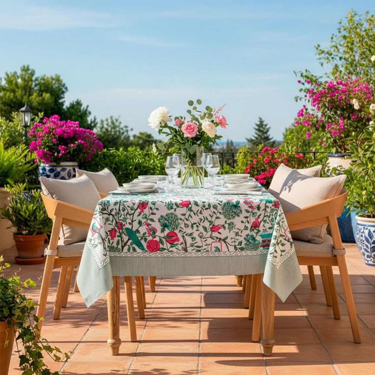 ROBERTA ALLEN - Mantel de Algodón 210 x 150 cm