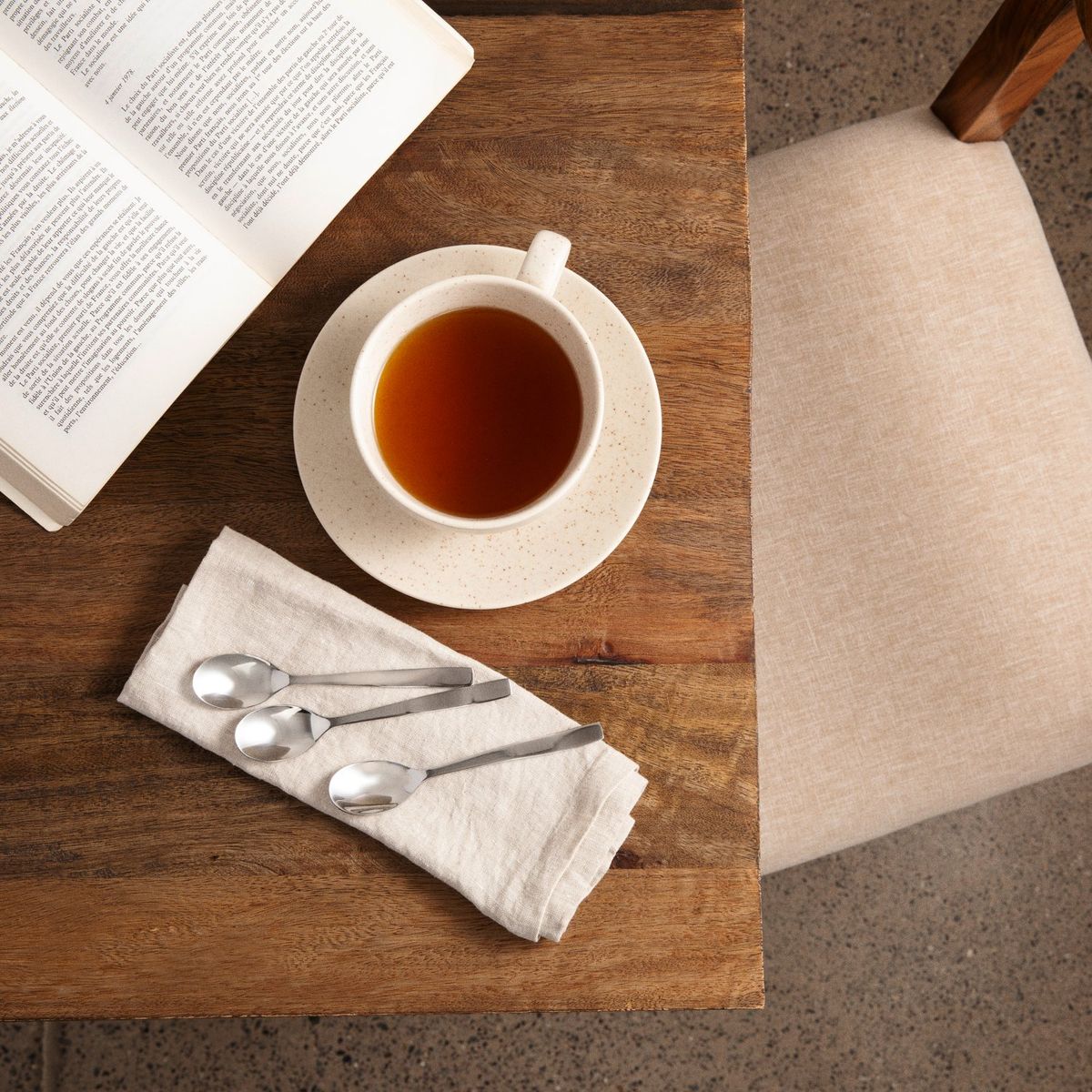 BASEMENT HOME - Cucharas de café 6 piezas