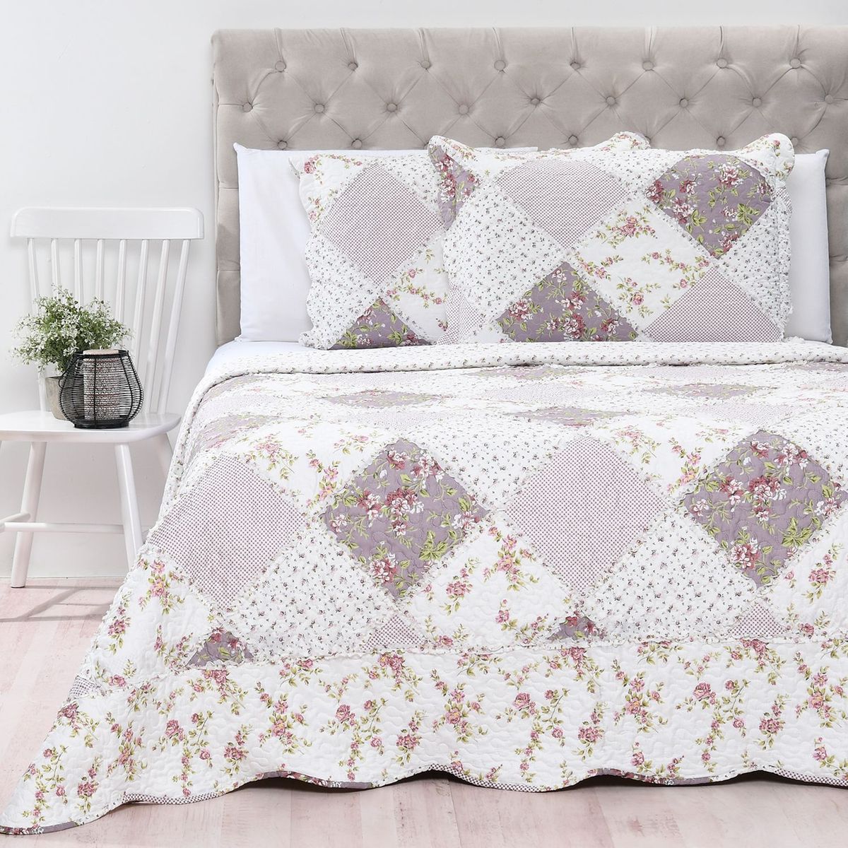 ROBERTA ALLEN - Cubrelecho Estampado de Poliéster 65 GSM Patch Roberta Allen