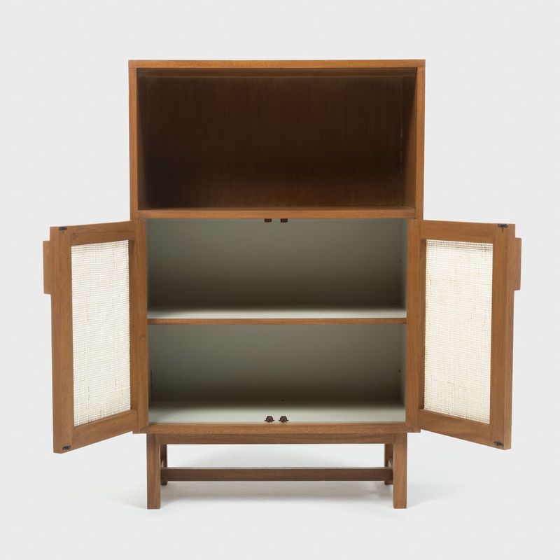 ROBERTA ALLEN - Mueble de Bar Moderno en Madera de Bayur 140 x 40 x 40 cm  RobeRTA Allen 