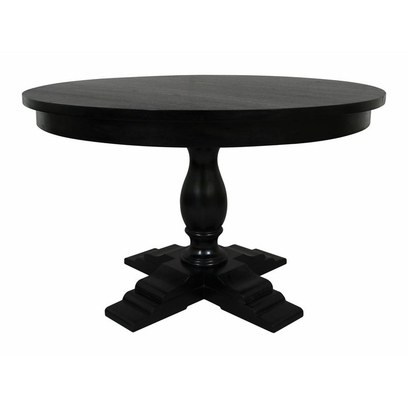 ROBERTA ALLEN - Mesa de Comedor Moderna para 4 personas en Madera Redonda Roberta Allen