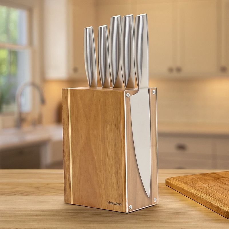 WURDEN - Taco de Cuchillos Wurden 6 Piezas