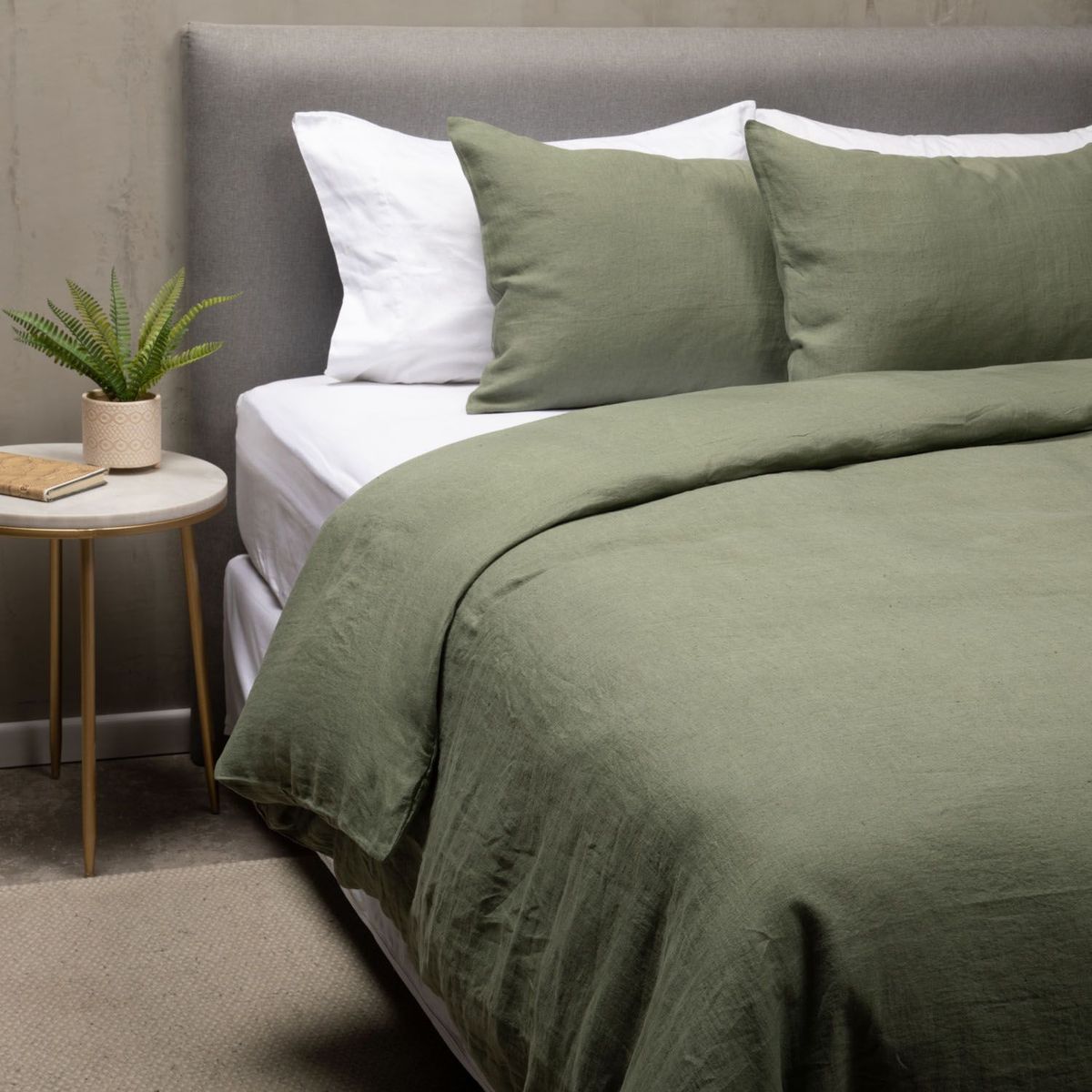 BASEMENT HOME - Funda de Plumón Lisa 100% Lino Basement Home