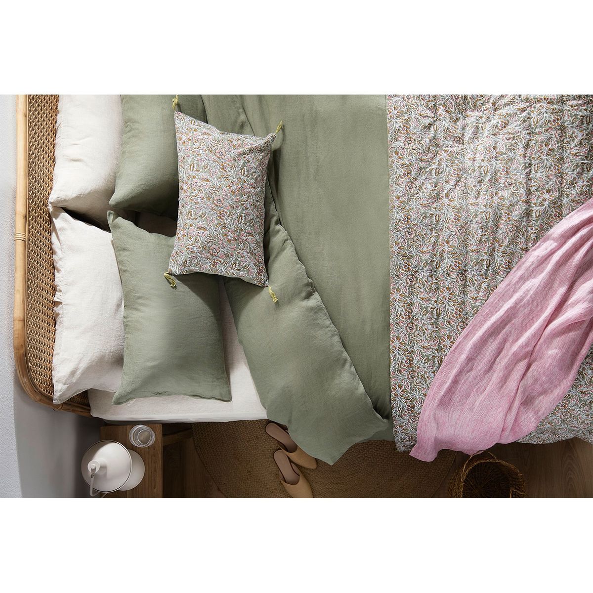 BASEMENT HOME - Funda de Plumón Lisa 100% Lino Basement Home