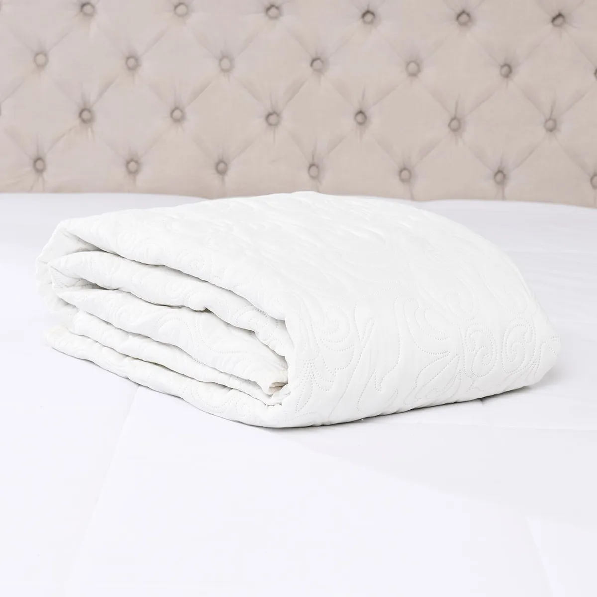 ROBERTA ALLEN - Cubrelecho Liso de Poliéster 75 GSM Paisley Roberta Allen