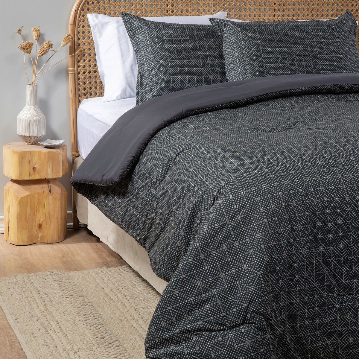 BASEMENT HOME - Edredón Polialgodón Metric