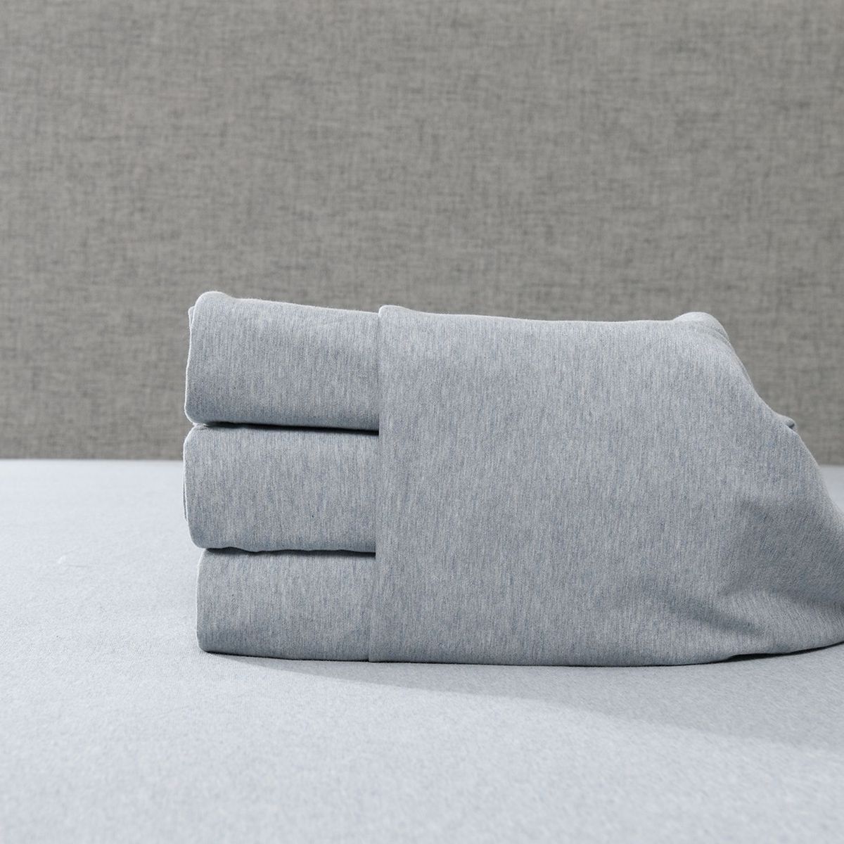 MICA KIDS - Juego de sábanas Infantil Lisa de Algodón 180 Hilos Melange Mica Kids