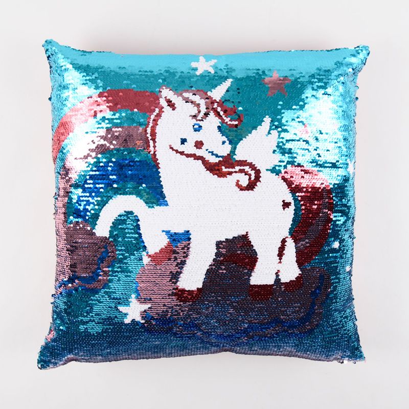MICA KIDS - Cojín Infantil Unicornio Lent 45 x 45 cm