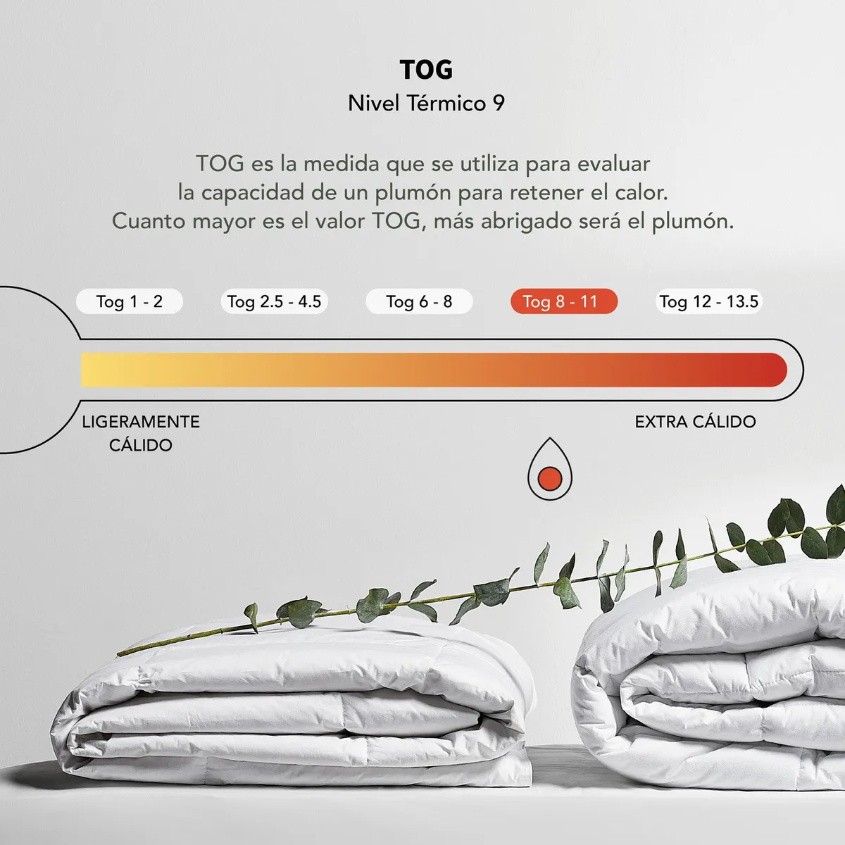 BASEMENT HOME - Plumón Edredón Blanco de  300 GSM Eco Basement Home