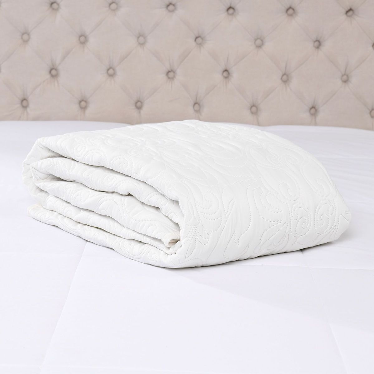 ROBERTA ALLEN - Cubrelecho Liso de Poliéster 75 GSM Paisley Roberta Allen