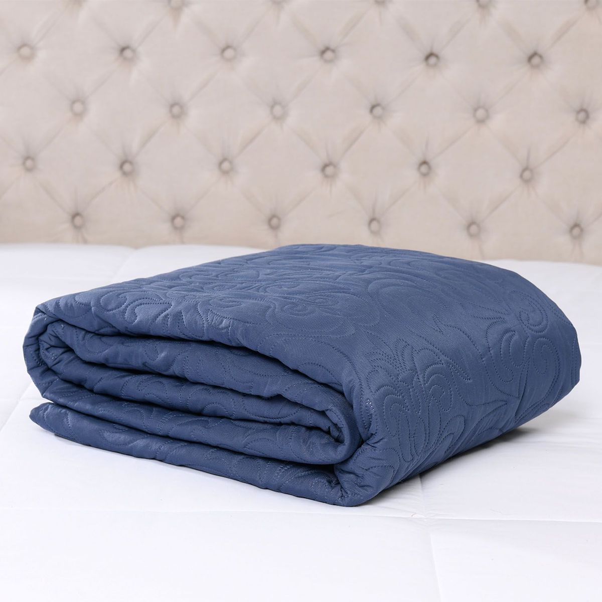 ROBERTA ALLEN - Cubrelecho Liso de Poliéster 75 GSM Paisley Roberta Allen