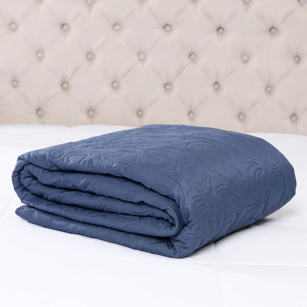 ROBERTA ALLEN - Cubrelecho Liso de Poliéster 75 GSM Paisley Roberta Allen