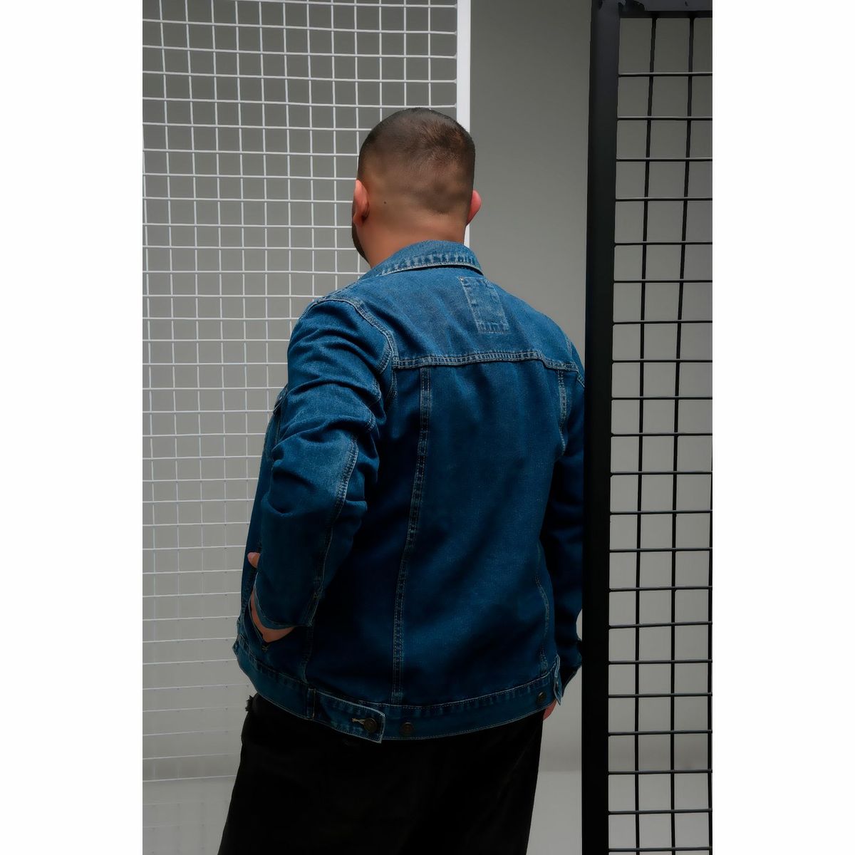 DENIMLAB - Chaqueta de jean Hombre Denimlab