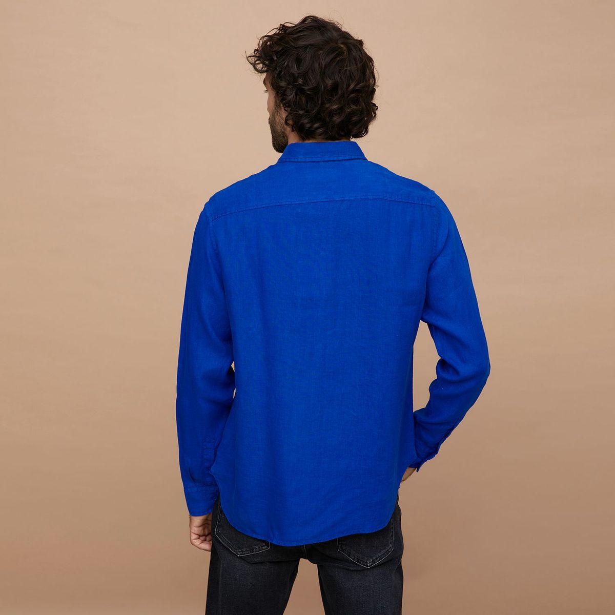 CASCAIS - Camisa casual Lino para Hombre Regular Cascais.