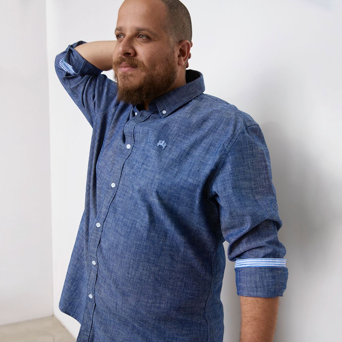 CASCAIS - Camisa de jean para Hombre Slim Cascais.