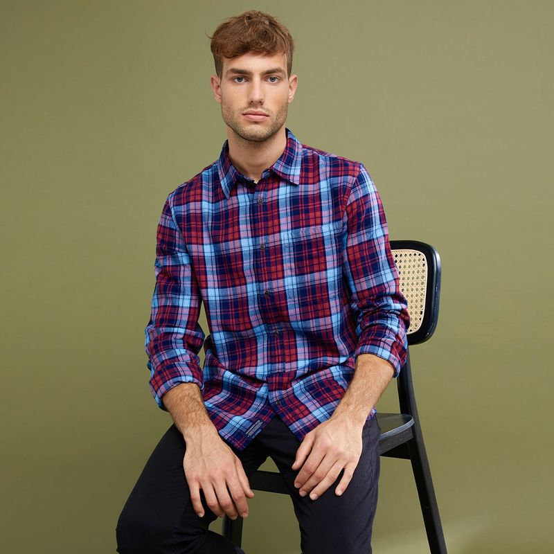 UNIVERSITY CLUB - Camisa casual para Hombre Regular University Club
