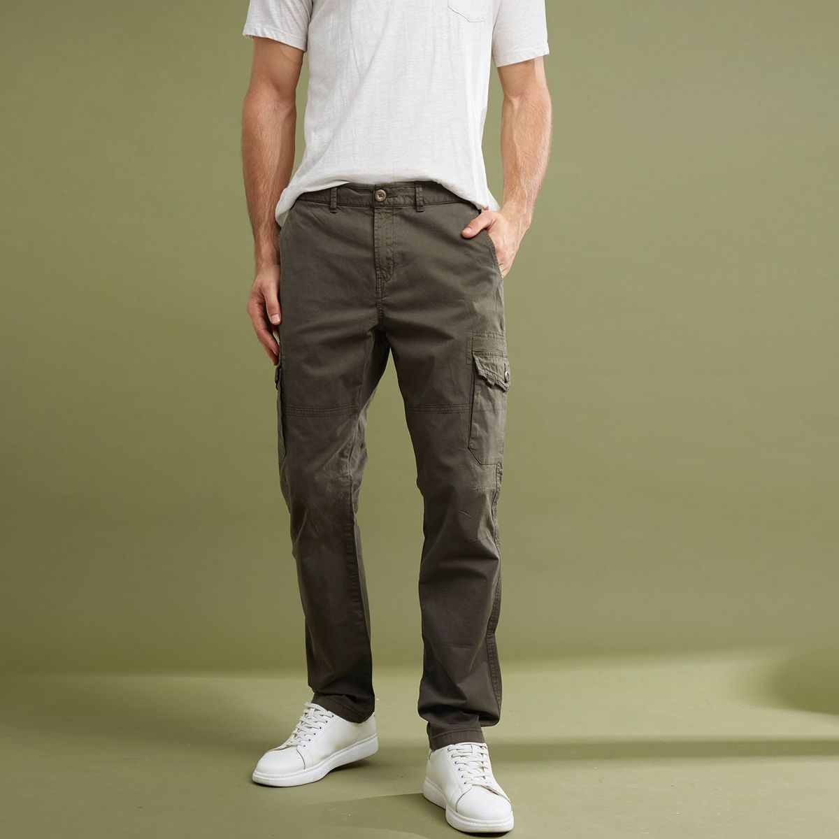 UNIVERSITY CLUB - Pantalón para Hombre Cargo University Club