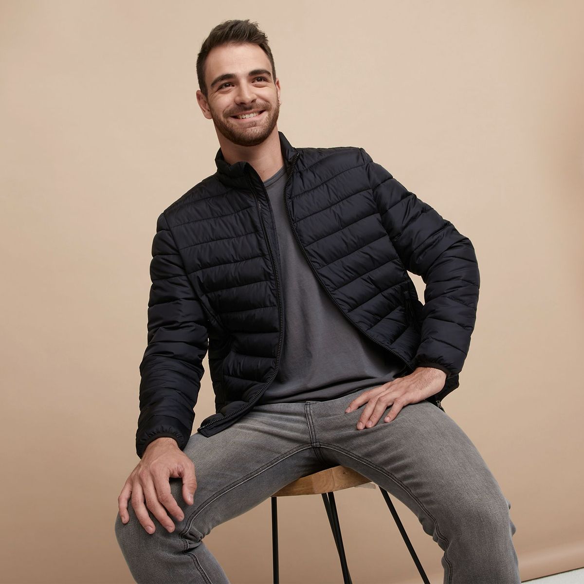 NEWBOAT - Chaqueta acolchada Hombre Newboat