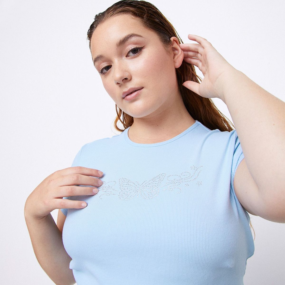 SYBILLA - Camiseta Mujer Manga corta Sybilla