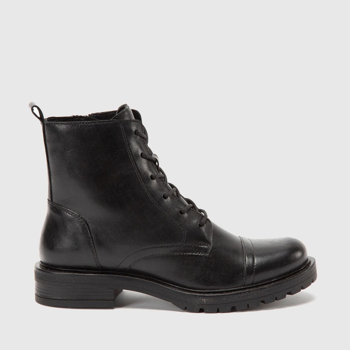 BASEMENT - Botas de Moda Basement Taldi para Mujer | Botas con cordones para mujer sin tacón