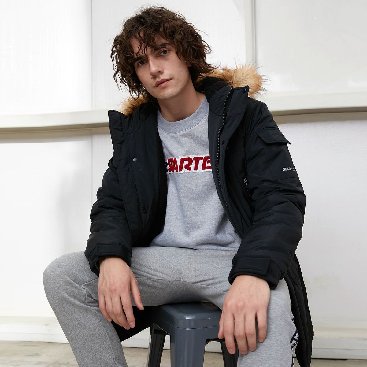 BEARCLIFF - Chaqueta Hombre Starter