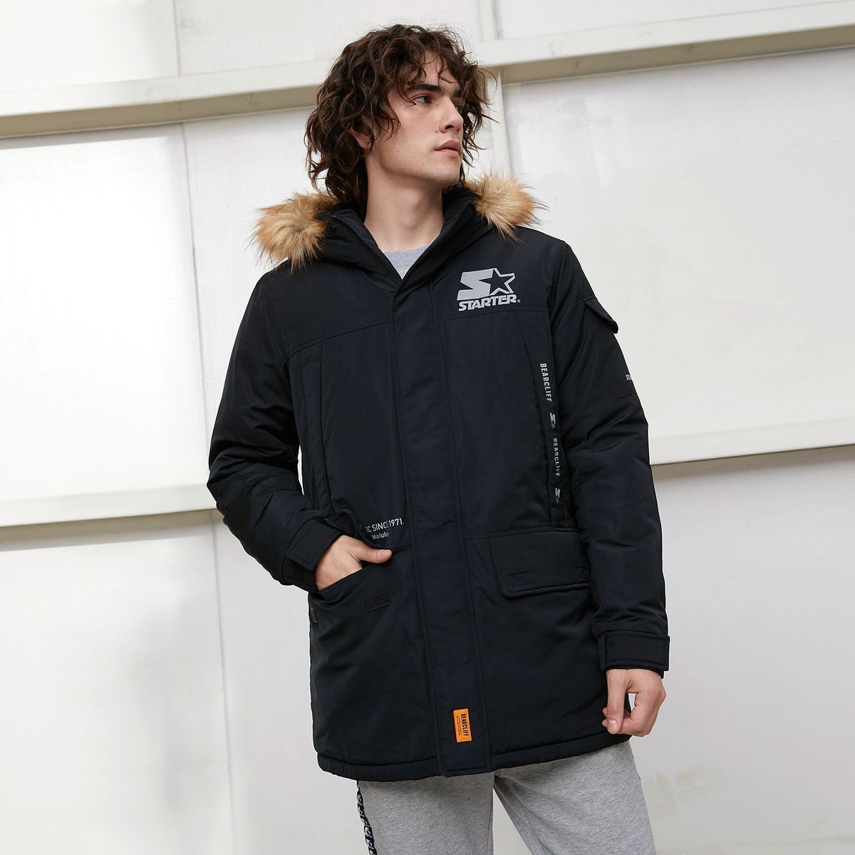 BEARCLIFF - Chaqueta Hombre Starter