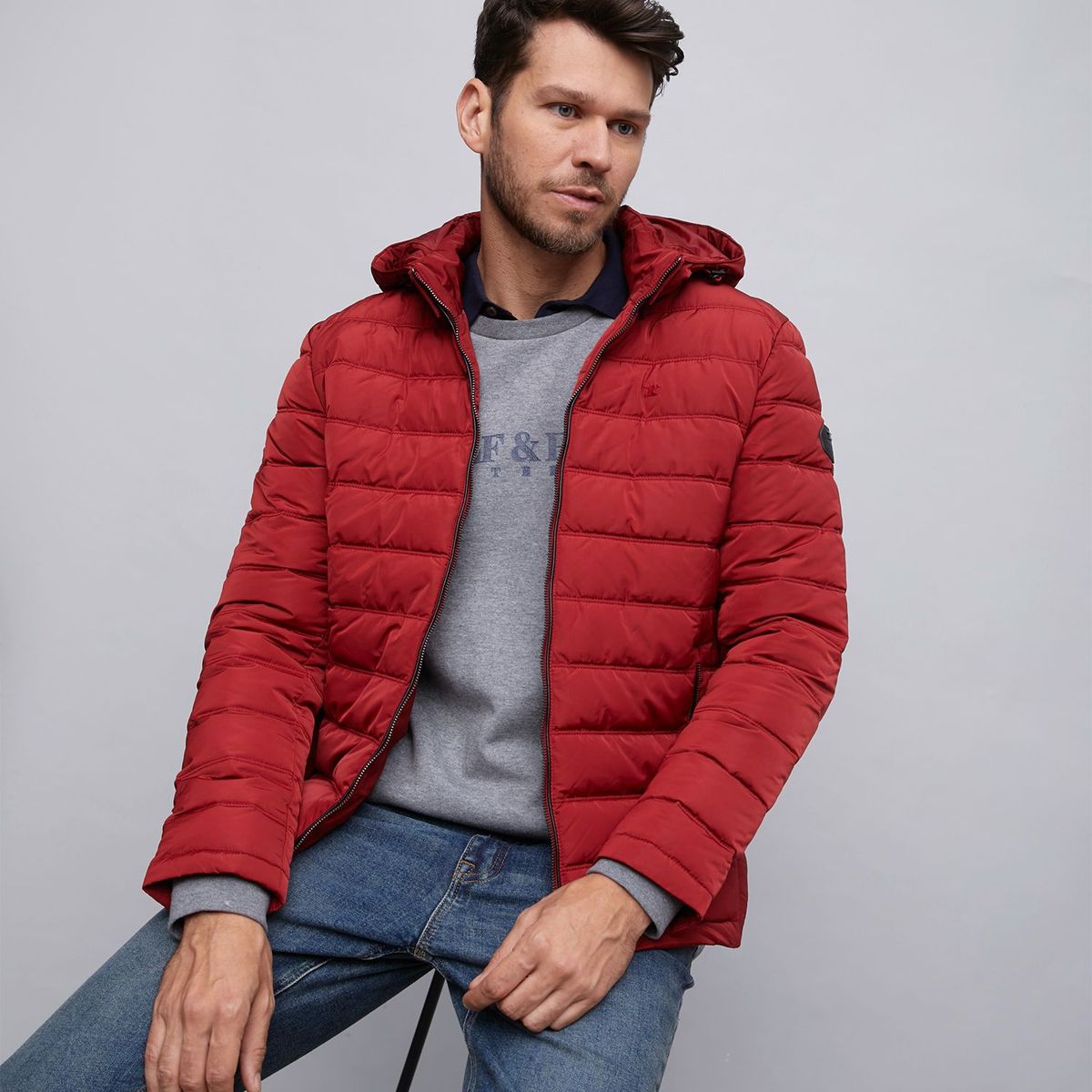 WOLF & HANK - Chaqueta acolchada Hombre Wolf & Hank