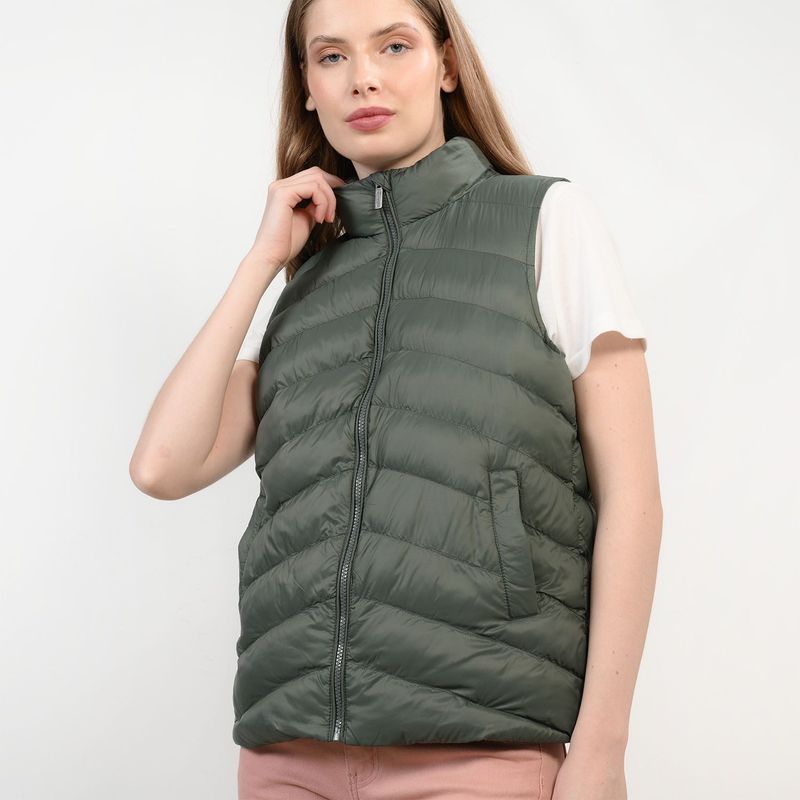UNIVERSITY CLUB - Chaleco para Mujer Acolchado University Club