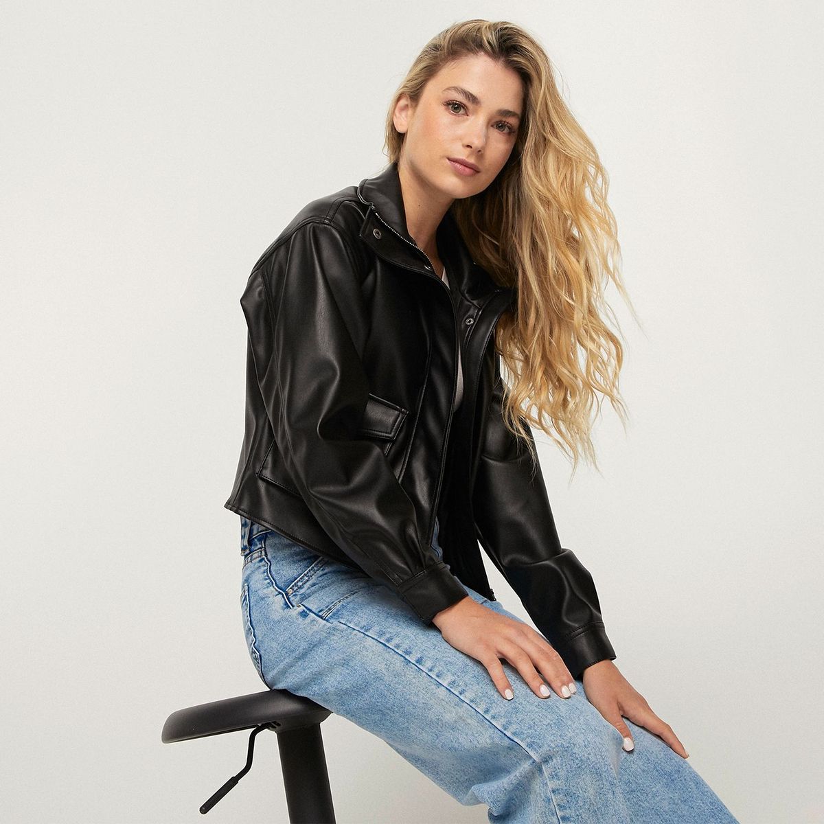 DOO AUSTRALIA - Chaqueta Efecto Cuero Mujer Doo Australia