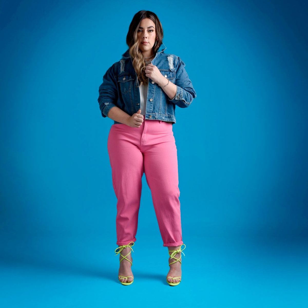 DAHLA - Chaqueta de jean Mujer Dahla