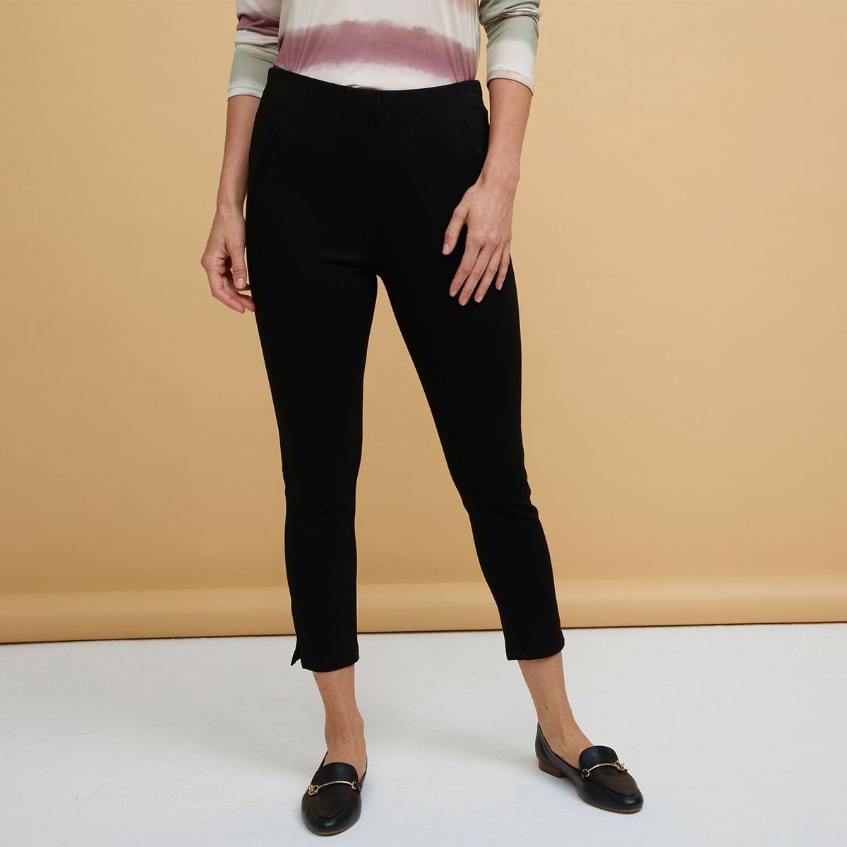 SOUTHLAND - Pantalón Recto para Mujer Tiro alto Southland