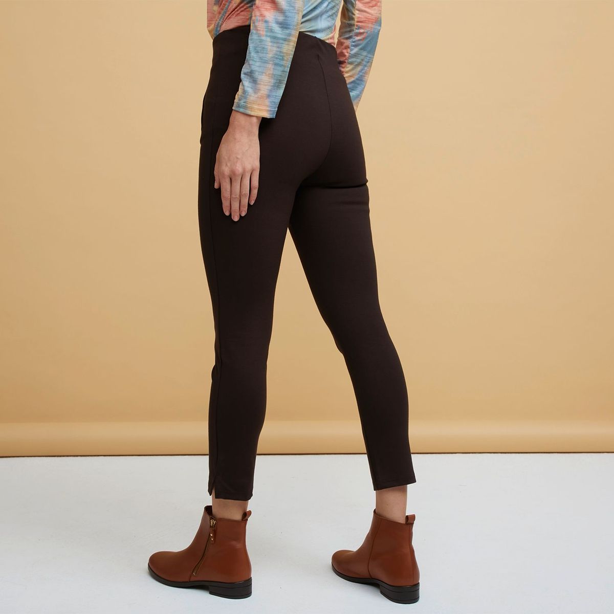 SOUTHLAND - Pantalón Recto para Mujer Tiro alto Southland