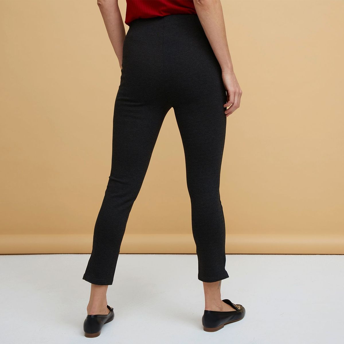SOUTHLAND - Pantalón Recto para Mujer Tiro alto Southland