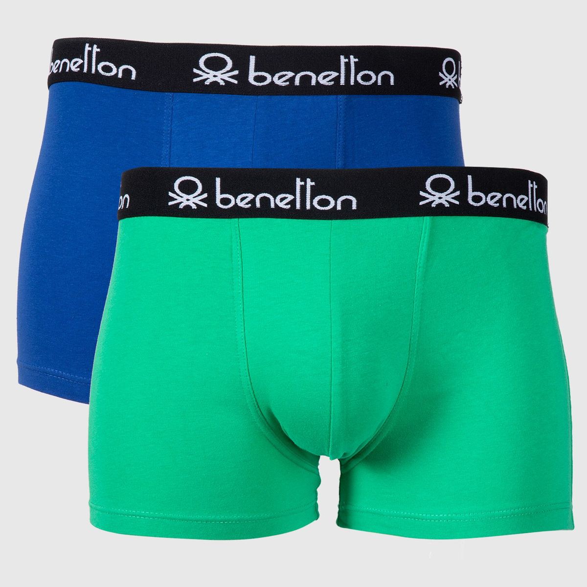 BENETTON - Boxers para Hombre Pack de 2 de Algodón Benetton