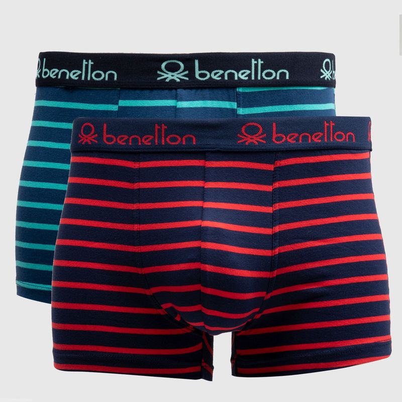 BENETTON - Bóxers Benetton Pack de 2