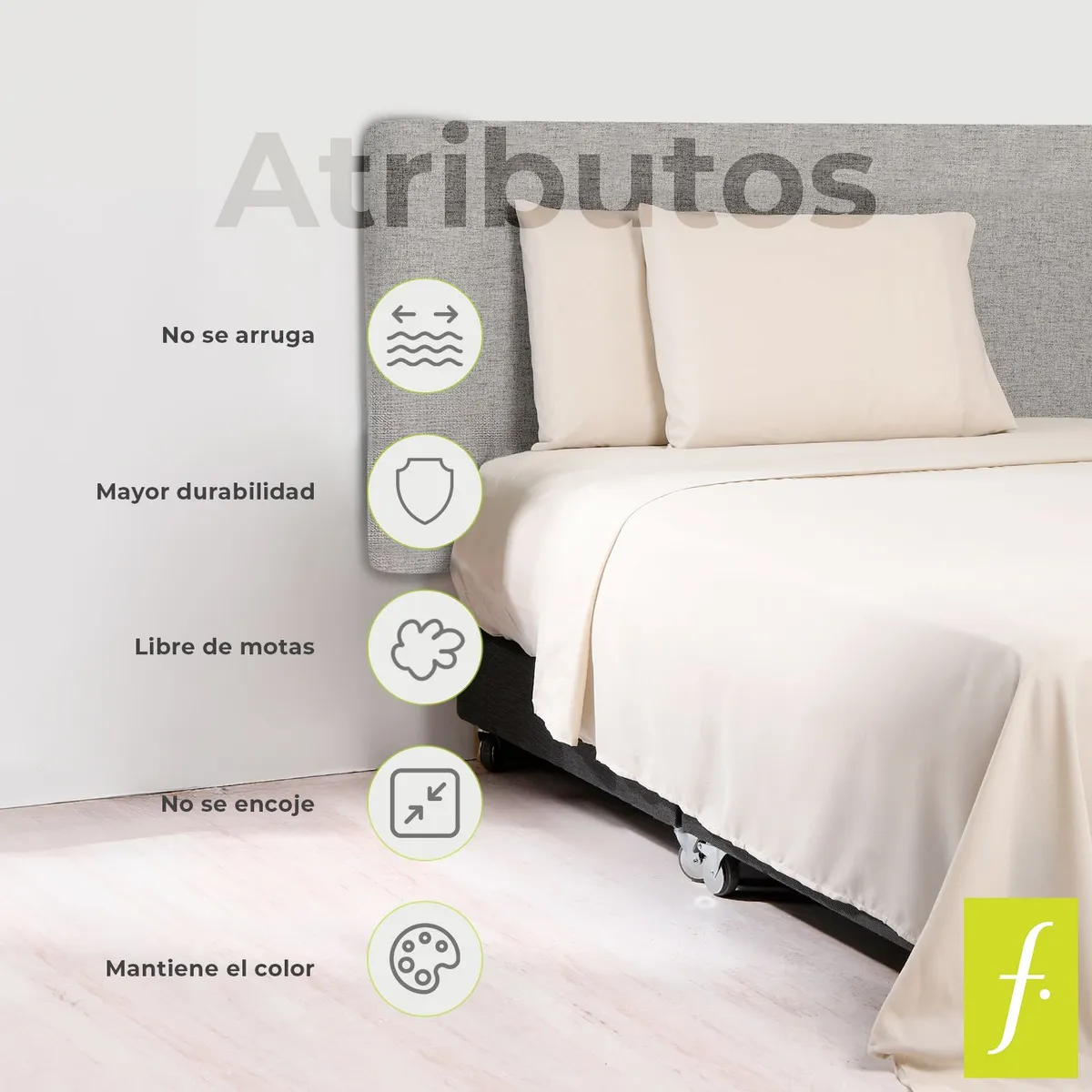 AMBIENTA - Sábana Básico de Poliéster Microfibra Ambienta