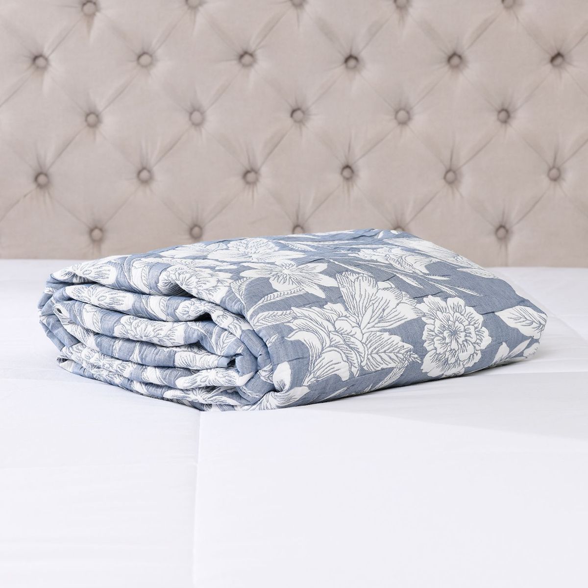 ROBERTA ALLEN - Cubrelecho Estampado de Polialgodón 85 GSM Mercedes Roberta Allen