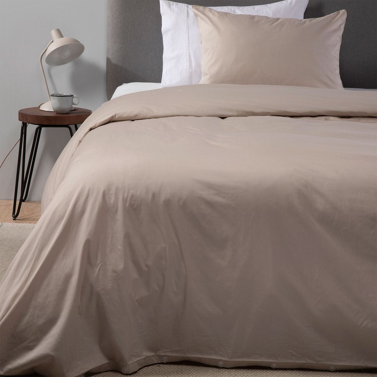 BASEMENT HOME - Funda de Plumón Lisa de Algodón 200 hilos Basement Home