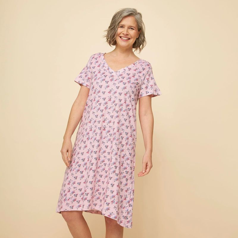 SOUTHLAND - Camisa de dormir Mujer Algodón Southland