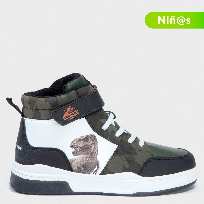 JURASSIC WORLD - Tenis Jurassic World High Niño Velcro