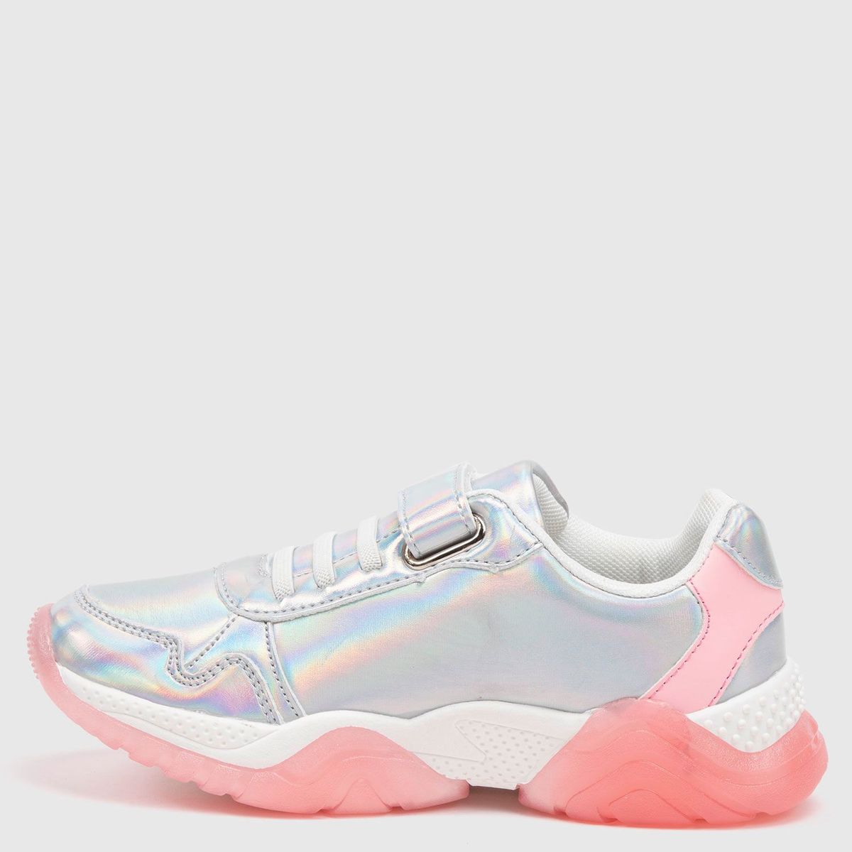 BARBIE - Tenis Barbie Luz 2 Niña Velcro