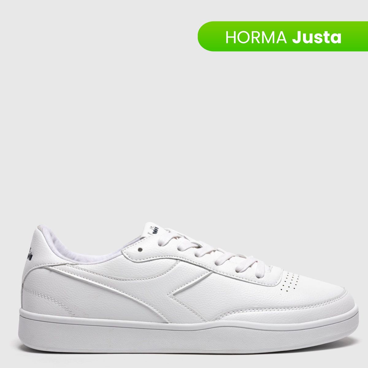 DIADORA - Tenis Diadora Hombre Moda Court6 Blancos Horma Justa 