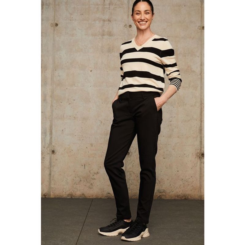 APOLOGY - Pantalón Recto para Mujer Tiro alto Apology