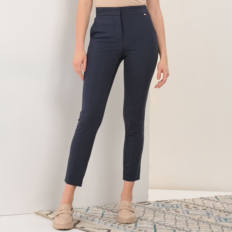 APOLOGY - Pantalón Recto para Mujer Tiro alto Apology