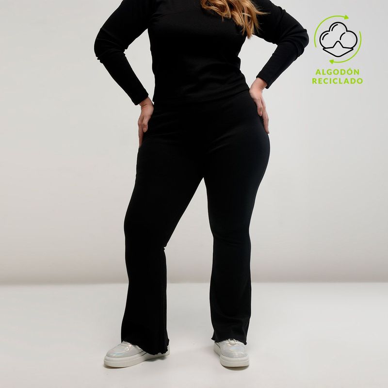 SYBILLA - Pantalón Flare Mujer