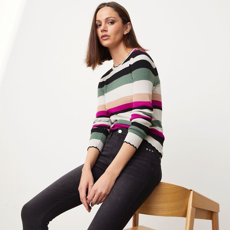 BASEMENT - Sweater para Mujer Basement